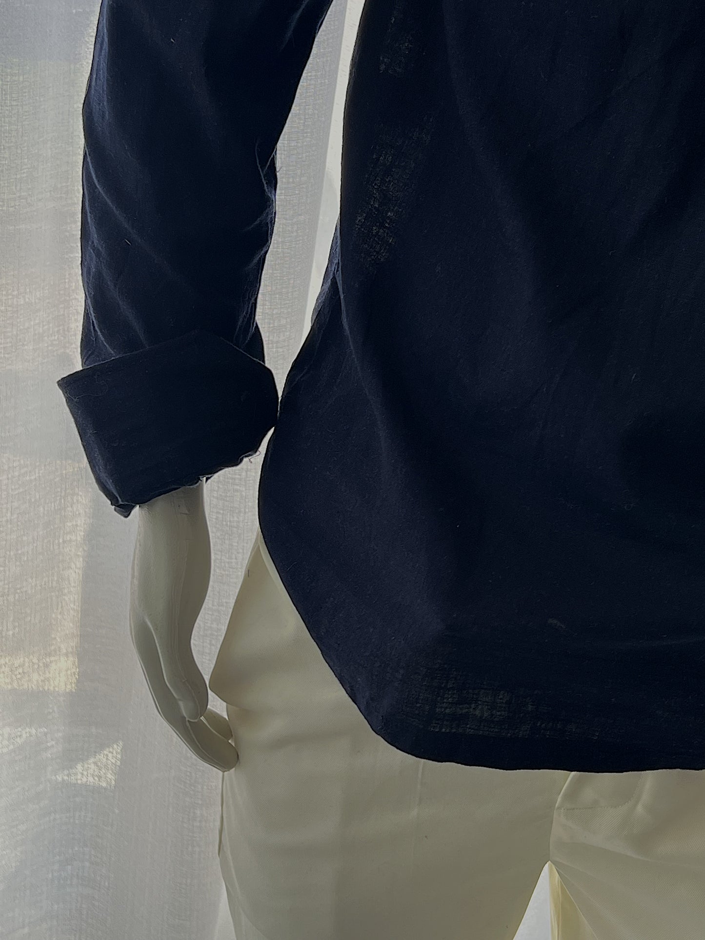 Midnight linen shirt