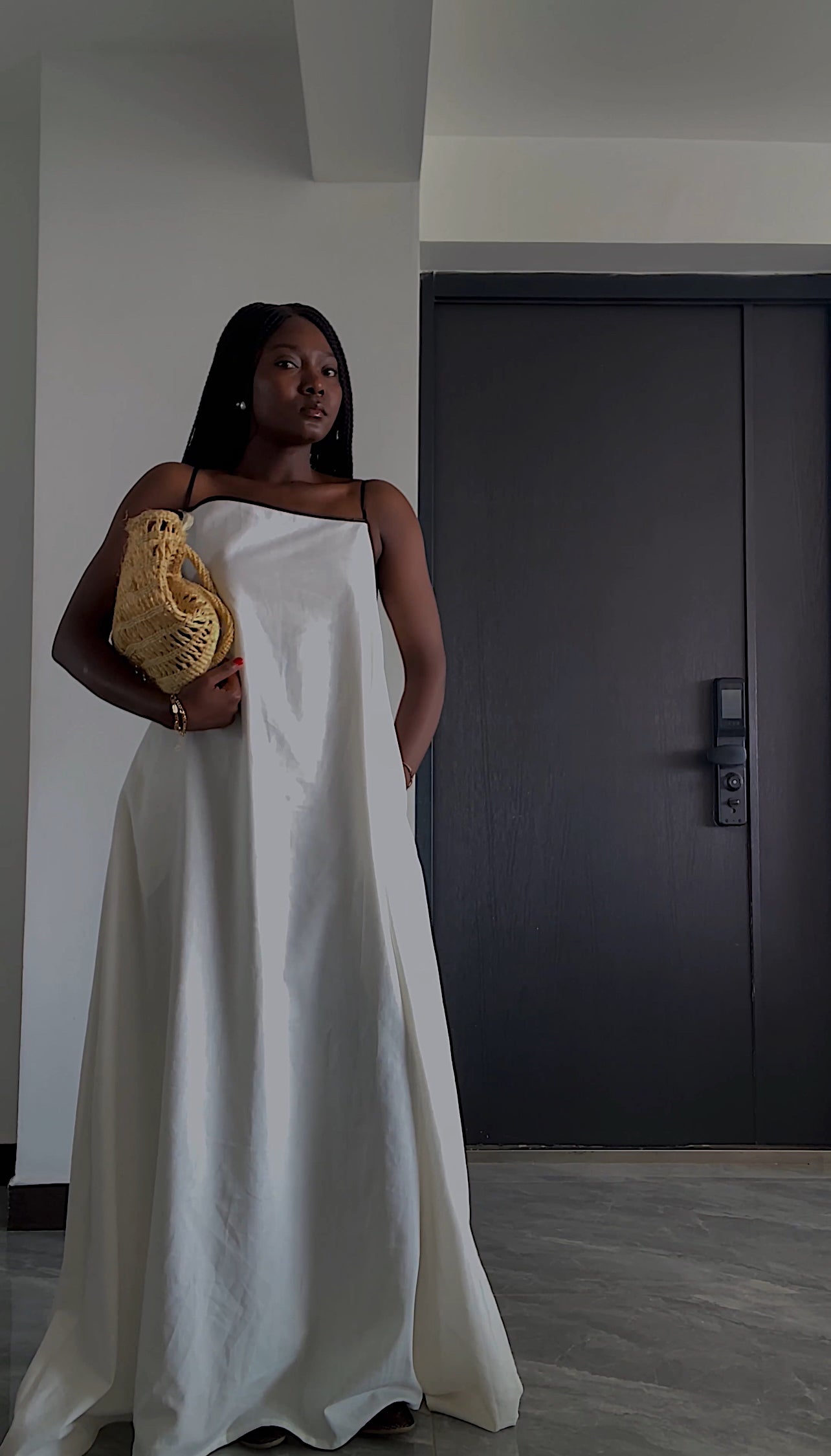 Isla Linen Dress - With pockets