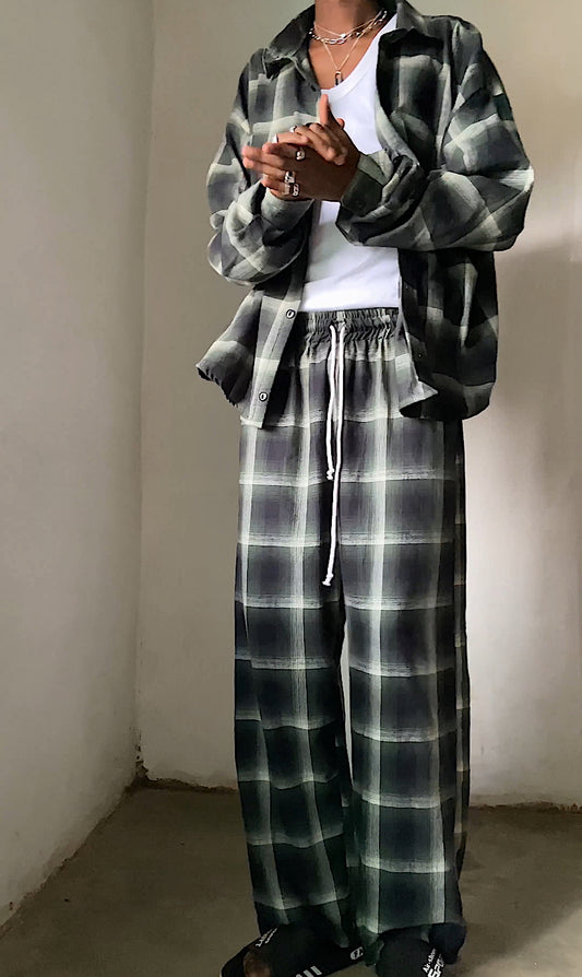 Men’s Forest Plaid Pants