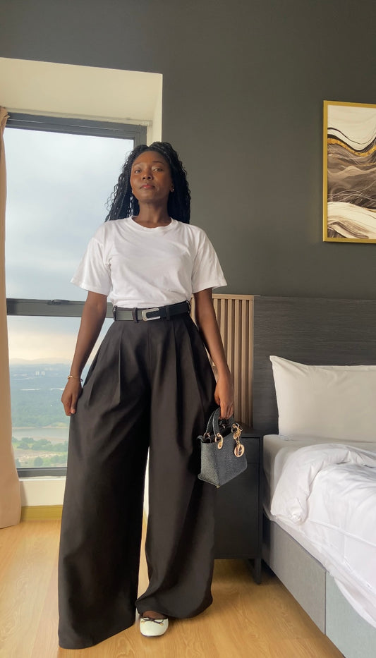 Classic Jet Black Pants