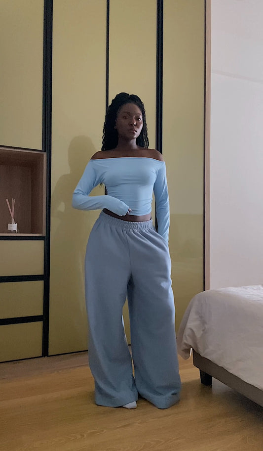 Sea Relaxed Wide Leg Pants