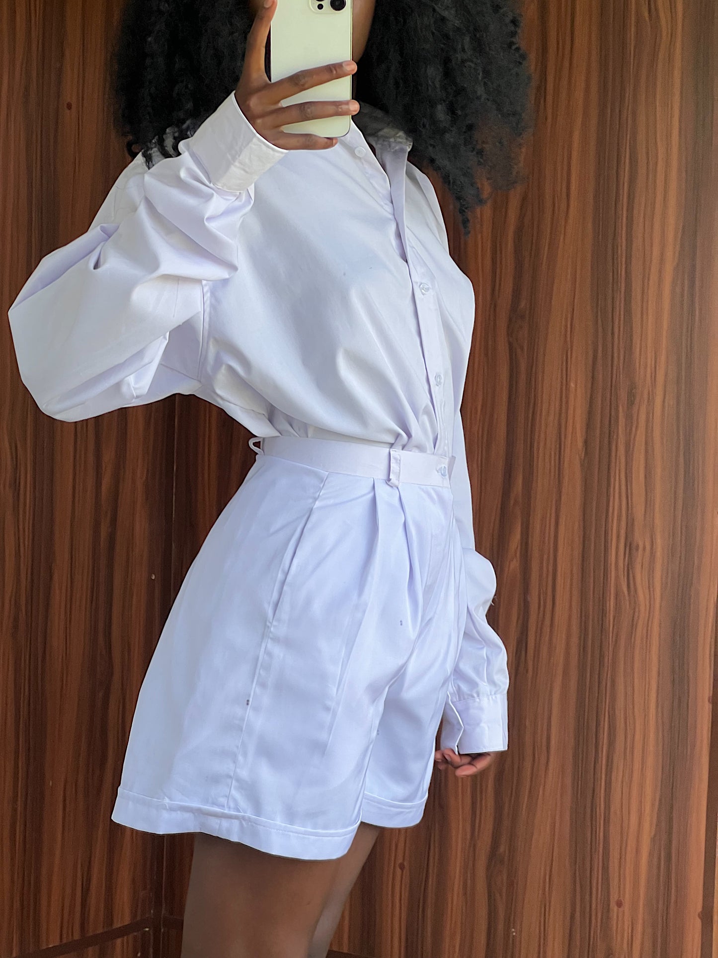 The boyfriend shirt - White