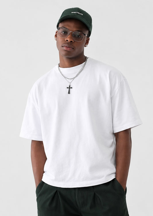 Blank Heavyweight Tee - White