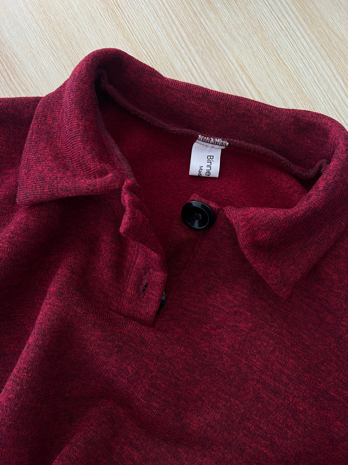 Burgundy- Sweater