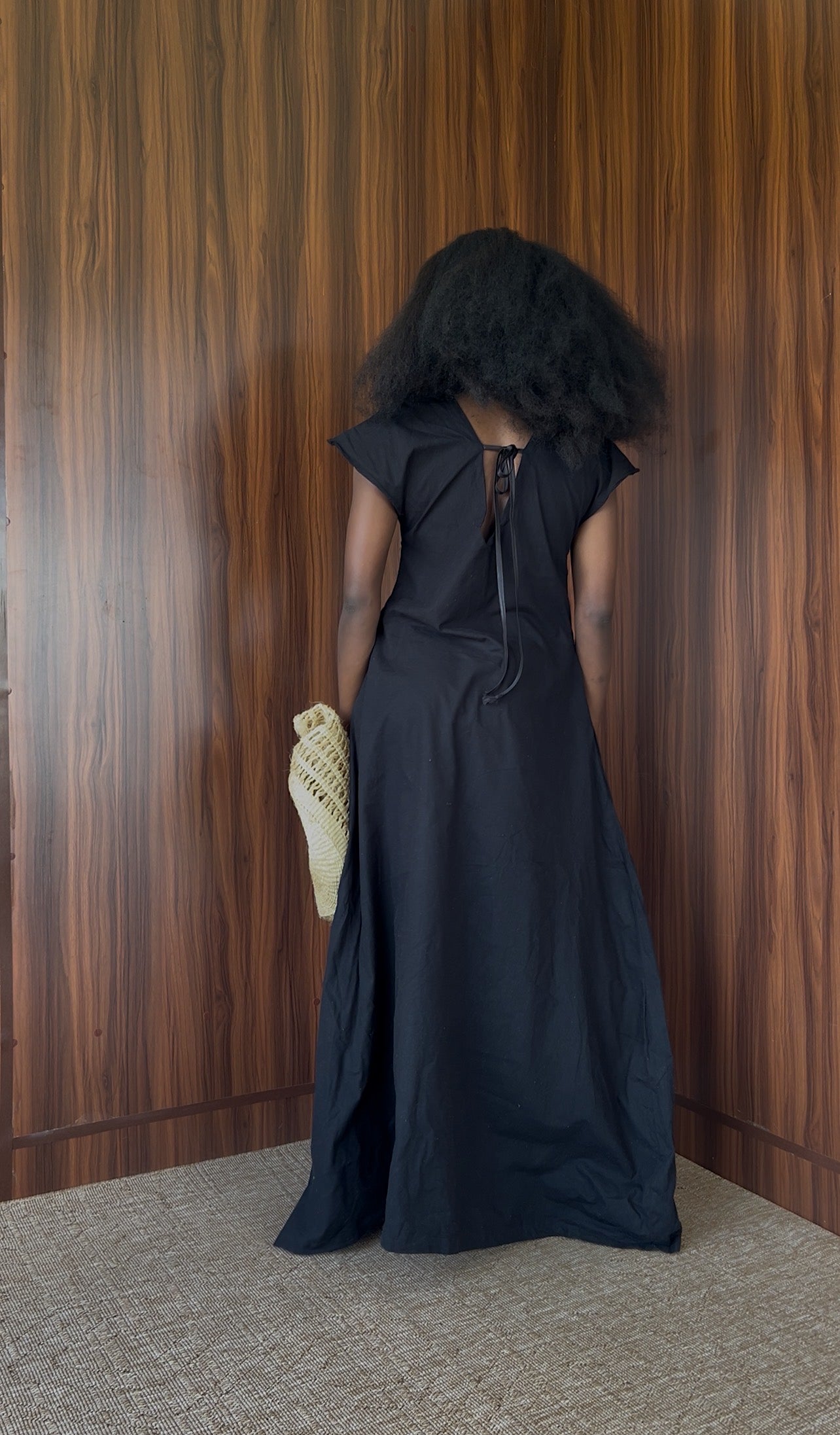 Isla linen dress - Cap Sleeve