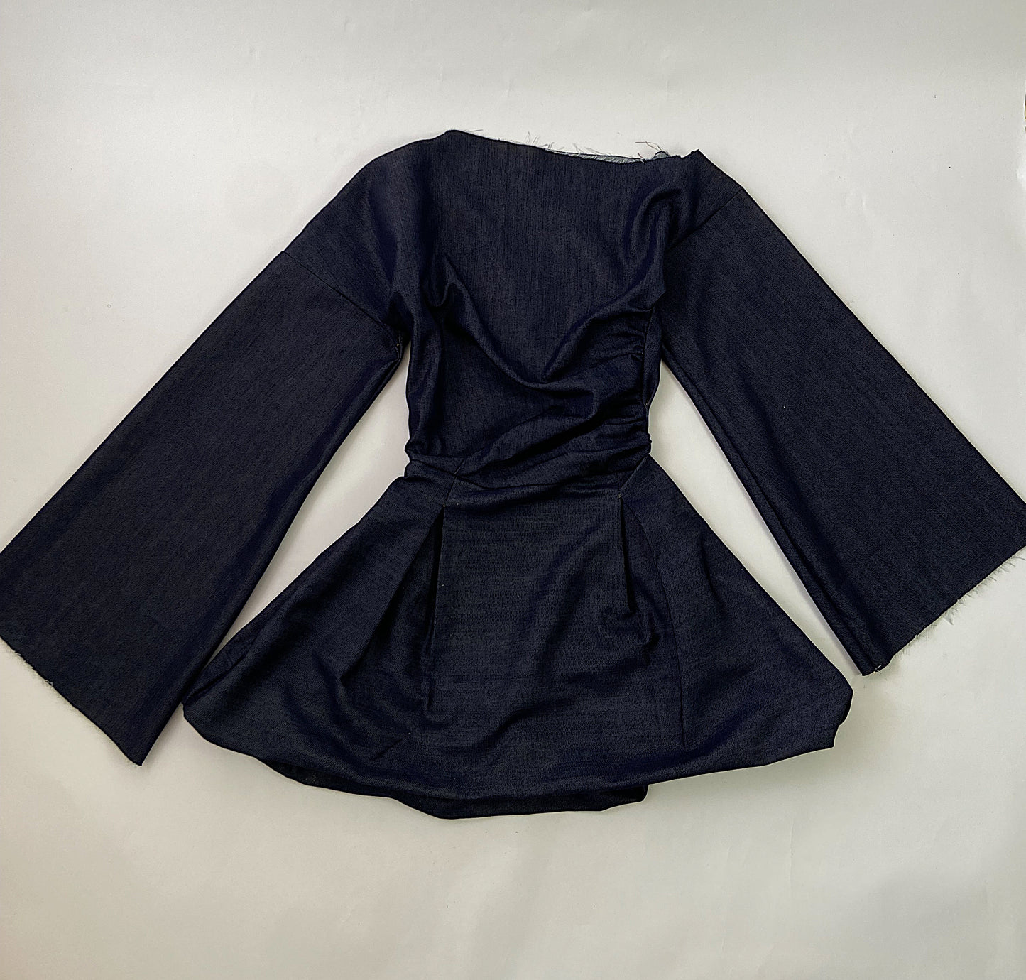 Structured Denim Dress