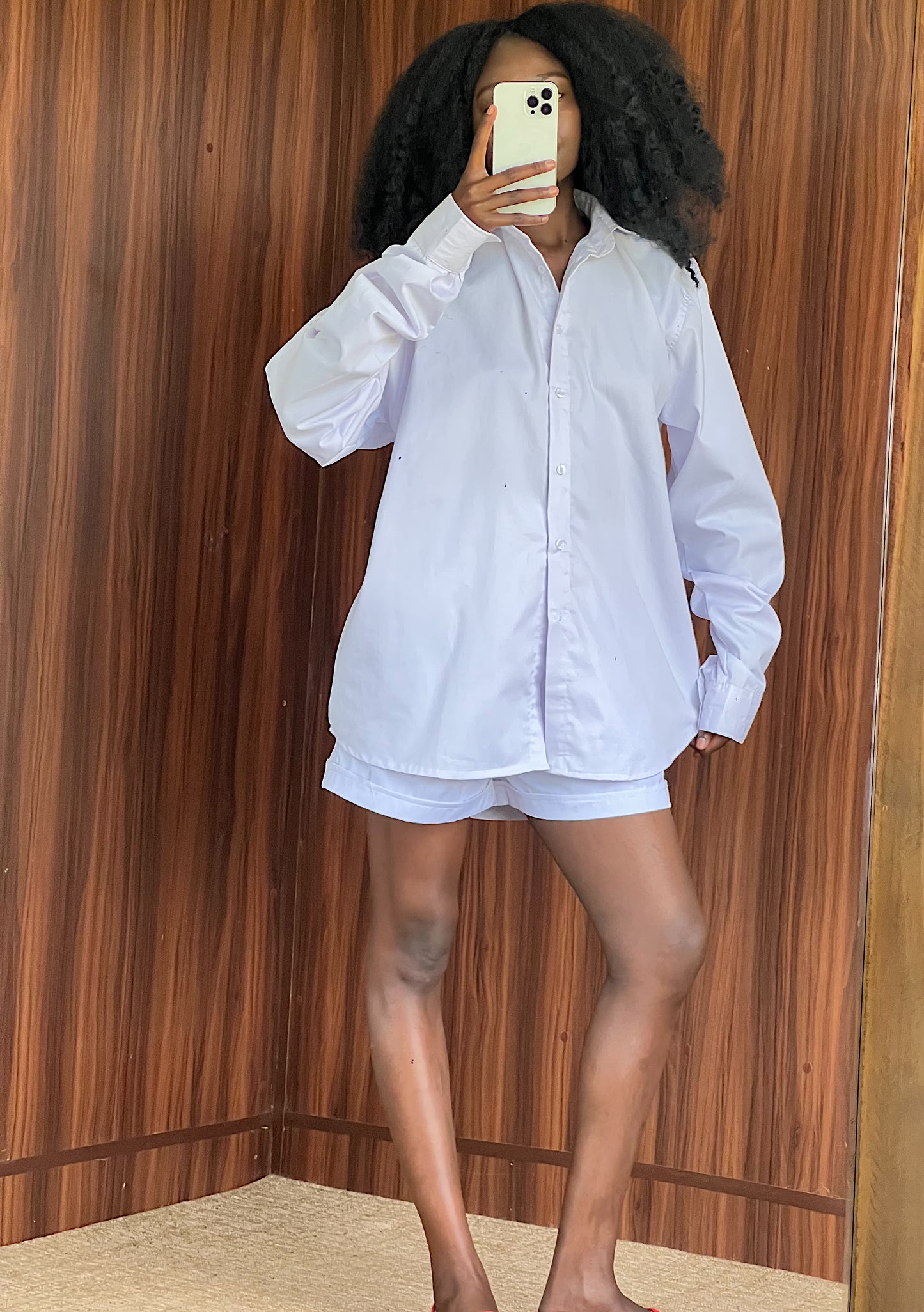 The boyfriend shirt - White