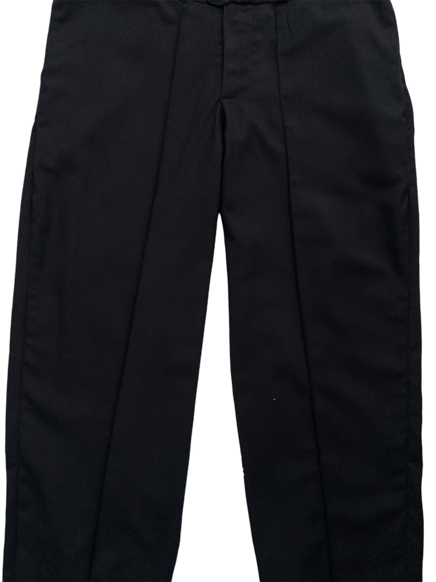 Pleated Pants/ Black