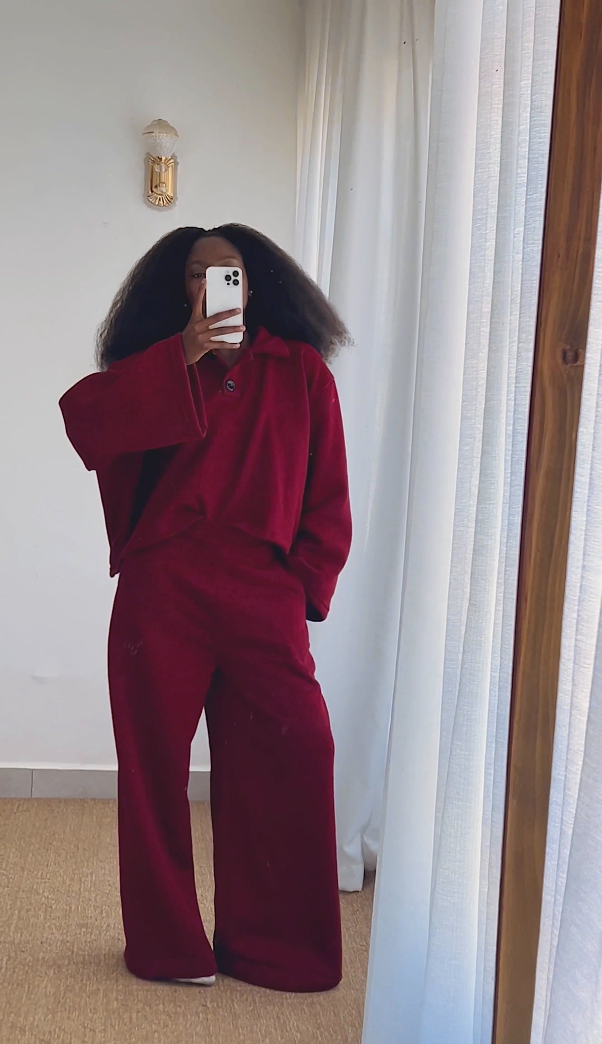 Burgundy- Sweater
