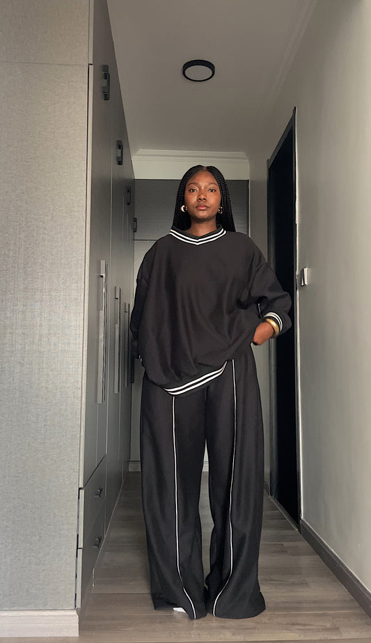 Oversized V-Neck Sweater