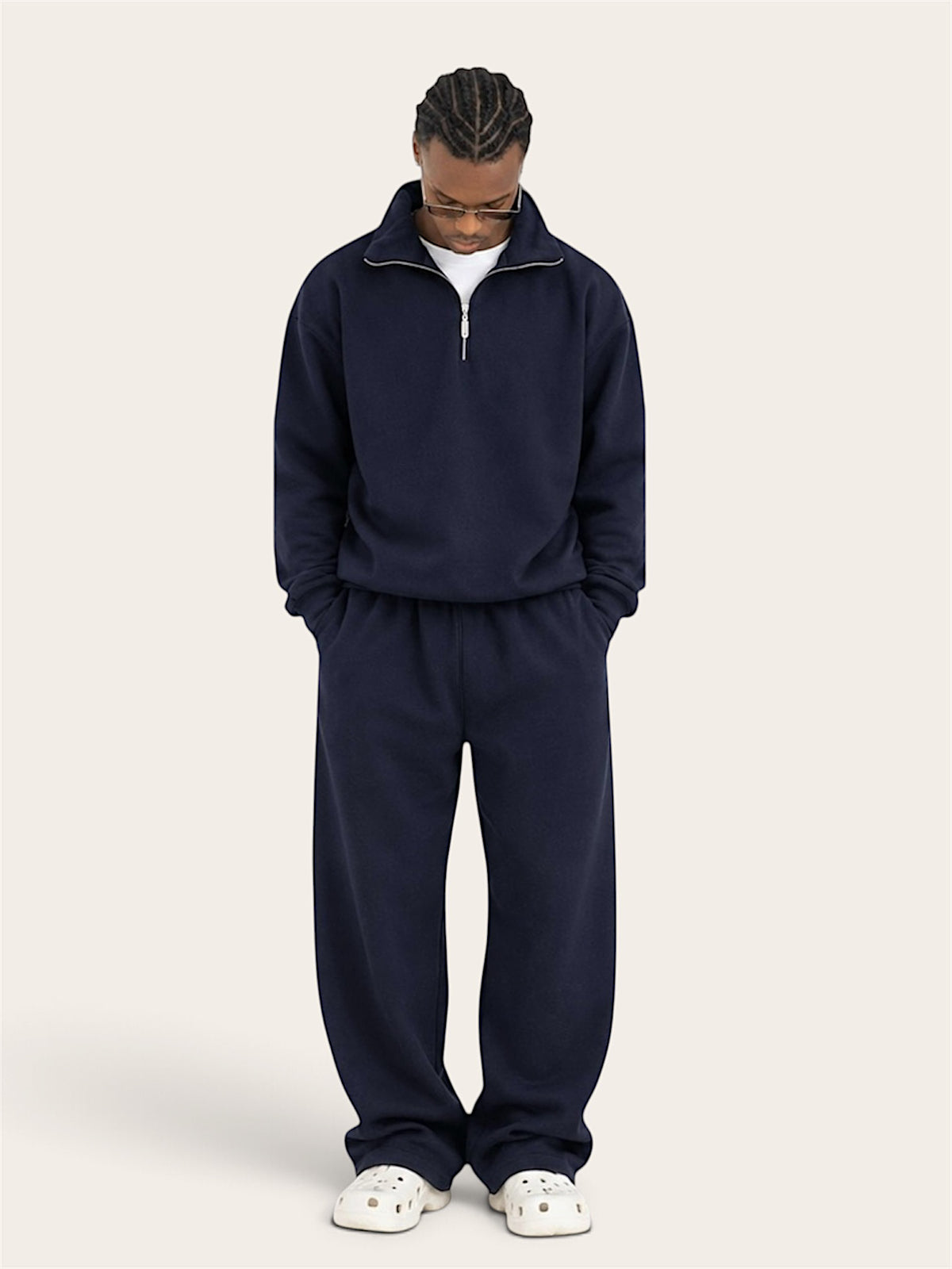 Essential quarter zip sweatshirt