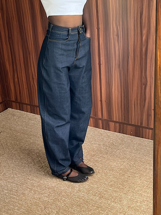 Utility Denim Pants
