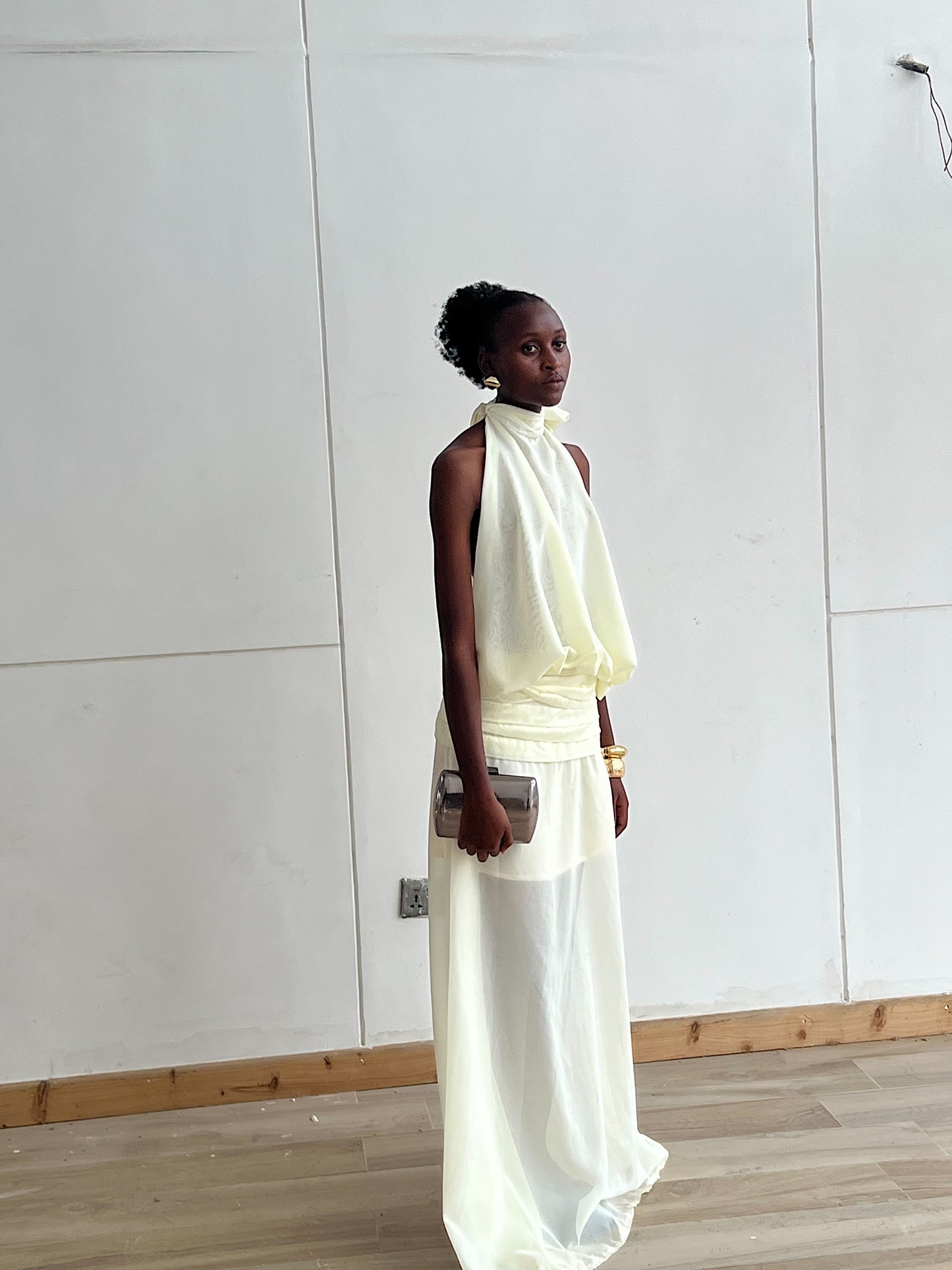 Muse Dress - Cream White