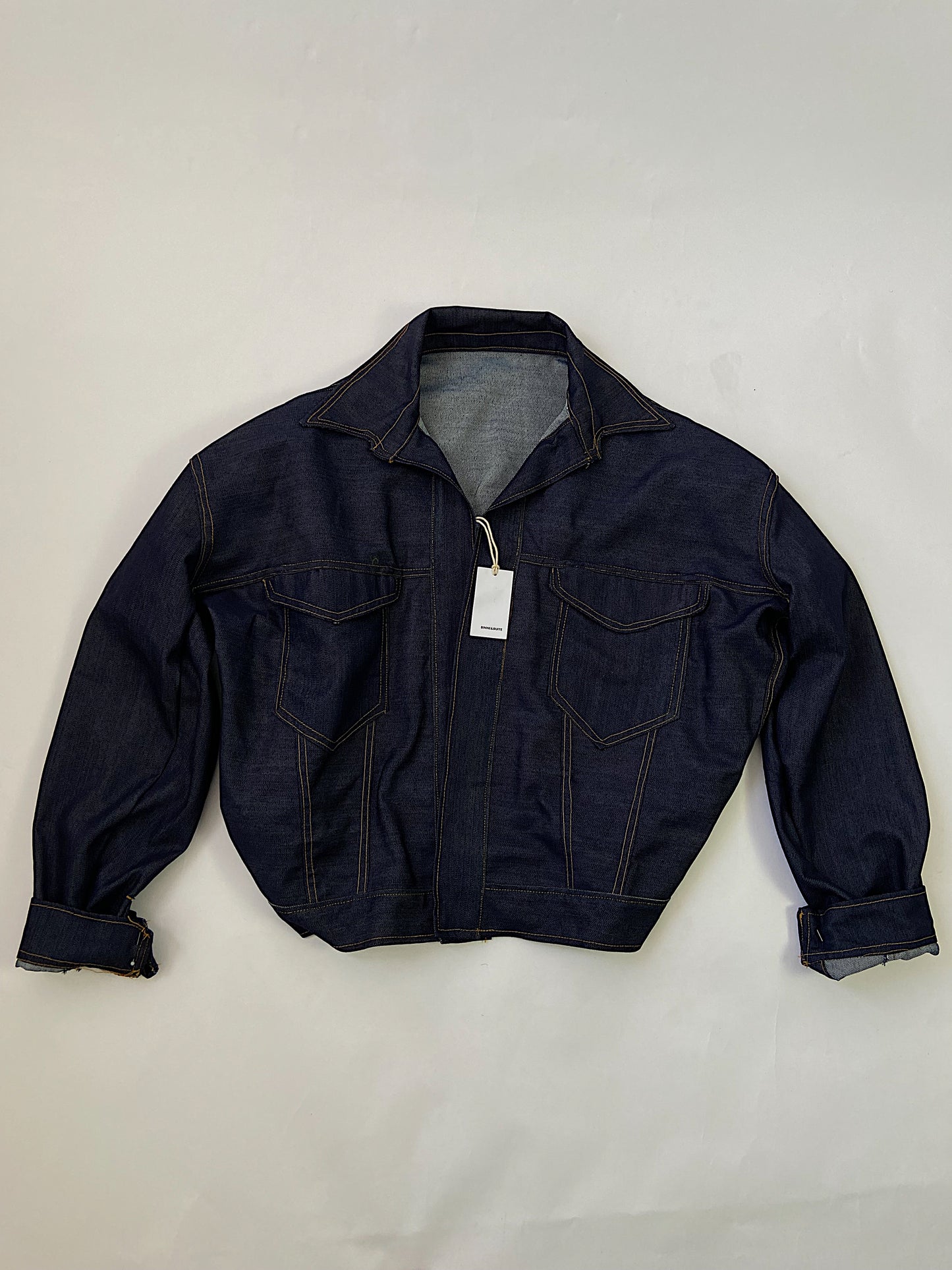 Structure Oversized Denim Jacket