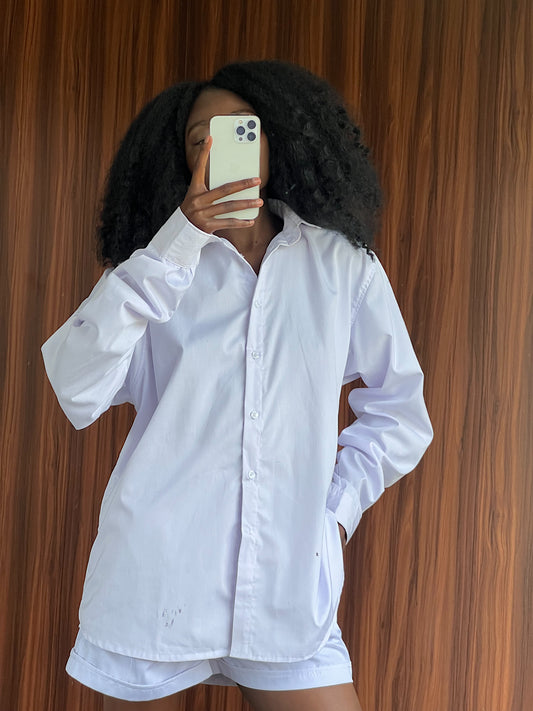 The boyfriend shirt - White