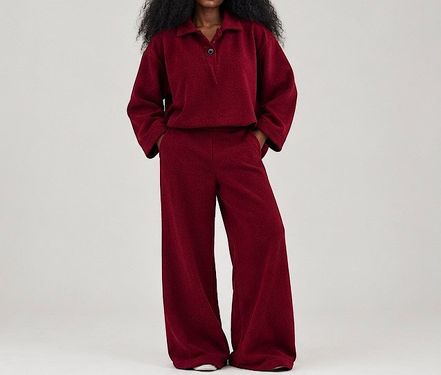 Burgundy - Pants