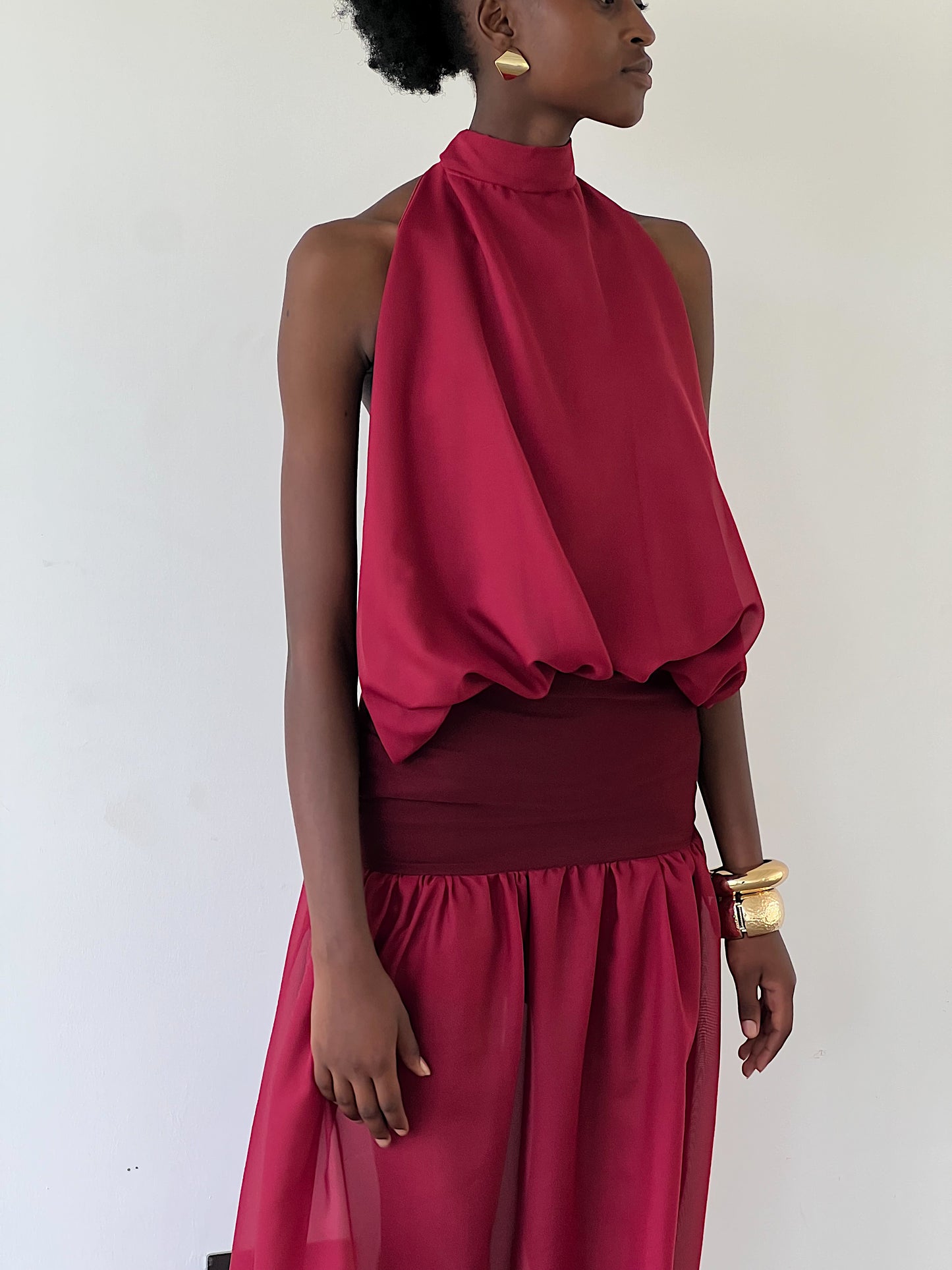 Muse Dress - Red