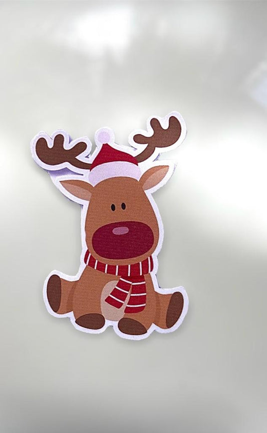 Festive Pup Holiday Sticker