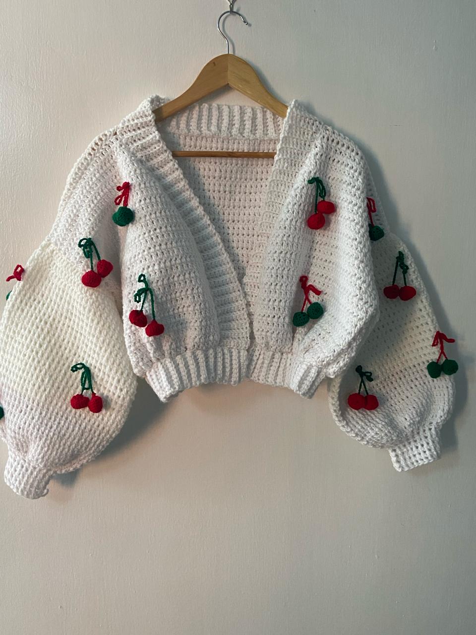 Cherries cardigan